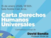 Una conferència sobre drets humans inicia la commemoració dels 40 anys de cooperació al desenvolupament