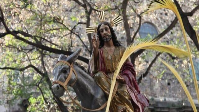 Imatge de la Processó de la Burreta 2025 a Ciutat Vella (Ajuntament de Barcelona)