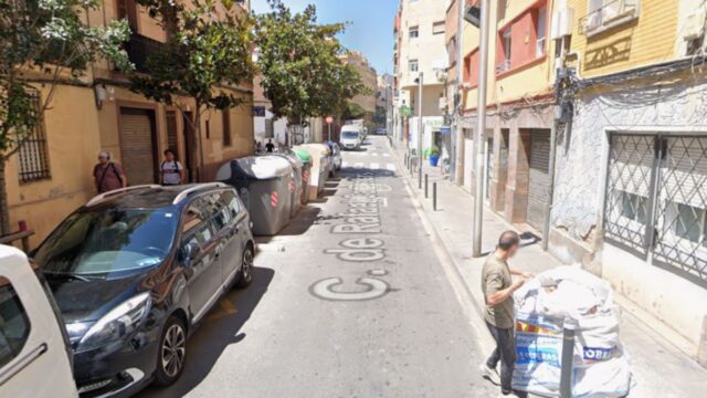 Imatge del carrer Rafael Campalans (Hospitalet de Llobregat)