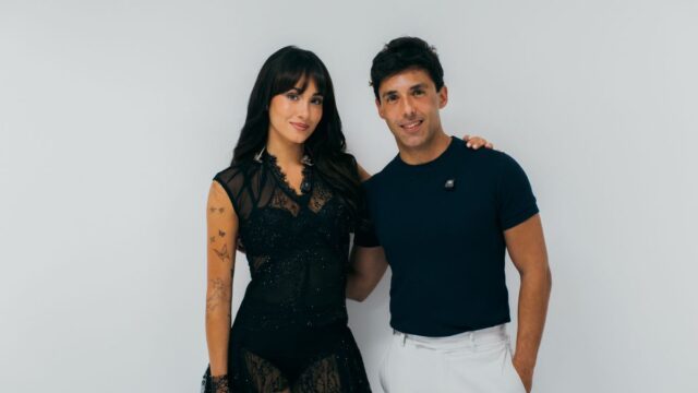 Imatge de l'Aitana amb l'Antonio Díaz El Mag Pop (Foto: Daniel Mejías)