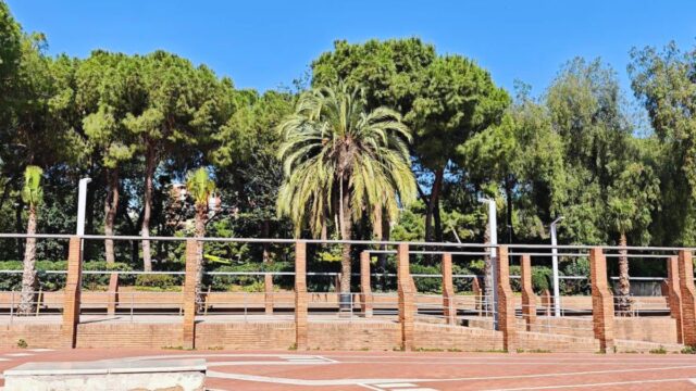 Imatge del Parc de la Pegaso (Barcelona)