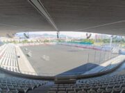 Renovació de la gespa artificial a l’Estadi Municipal de L’Hospitalet