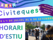 L’Hospitalet inicia les civiteques d’estiu amb més dies d’activitat a les places de la ciutat