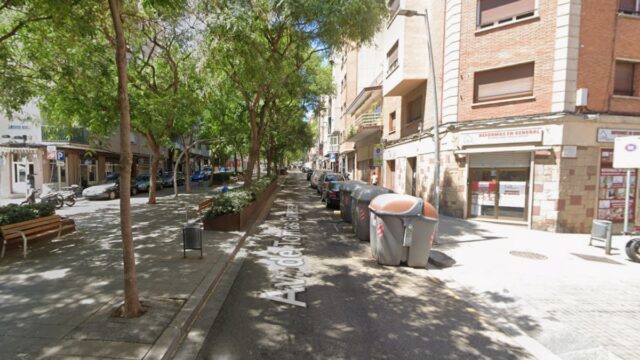 Imatge de l'avinguda de Tomás Giménez (Hospitalet de Llobregat)